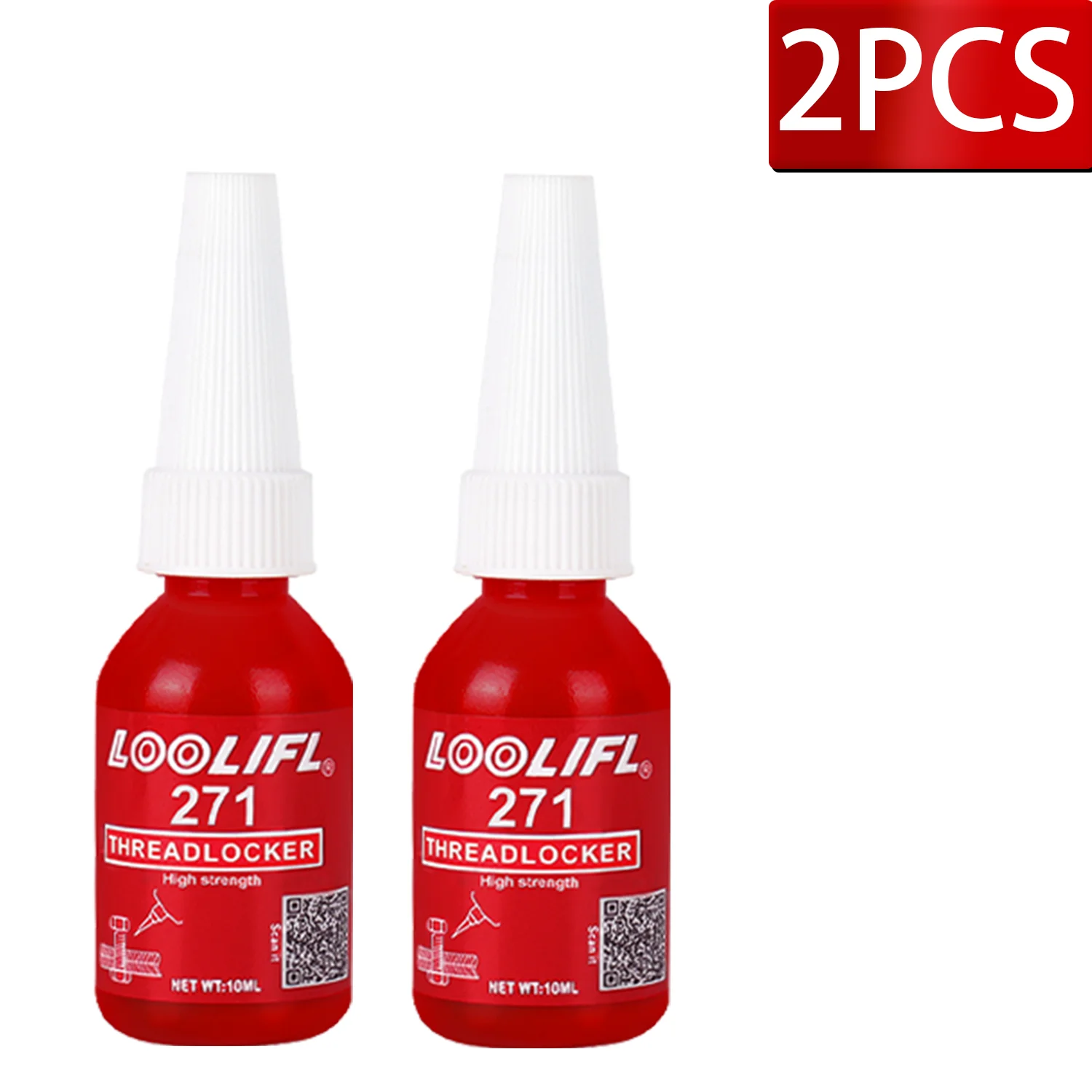 50ml 271 243 Blaues Schraubensicherungsmittel für Muttern und Schrauben, Schraubenkleber, anaerober Metallkleber, rostfrei