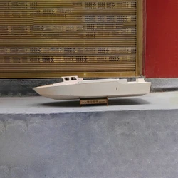 CB-90 Fast Assault Boat DIY Wooden Boat Model Kit Pump Jet Boat Model Assembly Kit