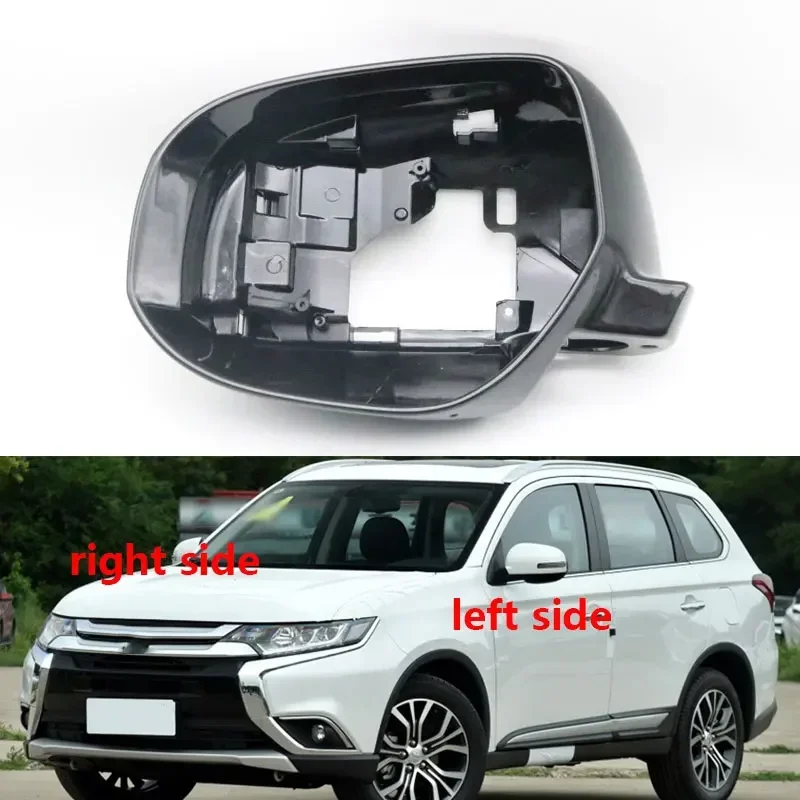 Car Exterior Rearview Wing Door Side Mirror Frame Housing Shell For Mitsubishi Outlander 2013-2018