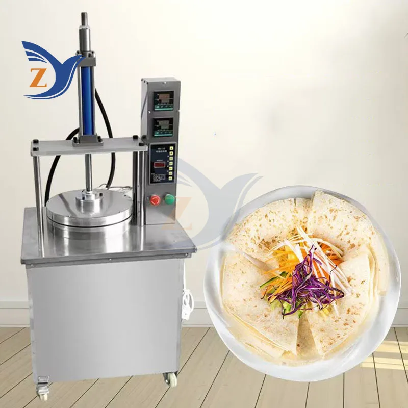 Roll Pancake Maker Automatic Press Commercial Intelligent Small Stall Roast Duck Cake Egg Filling Household Machinery Equipment