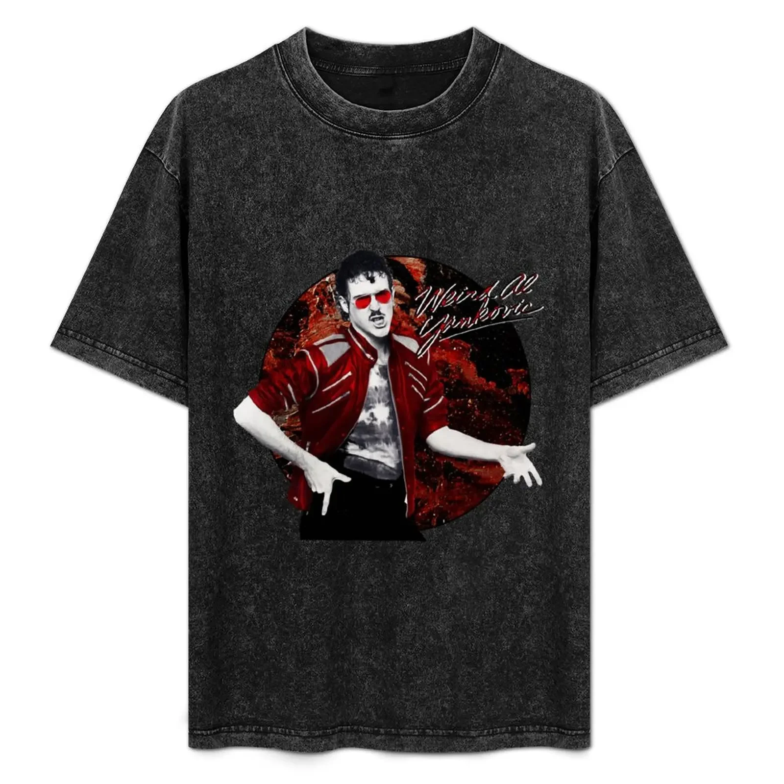 

Футболка Weird Al Yankovic, повседневная модная футболка с принтом