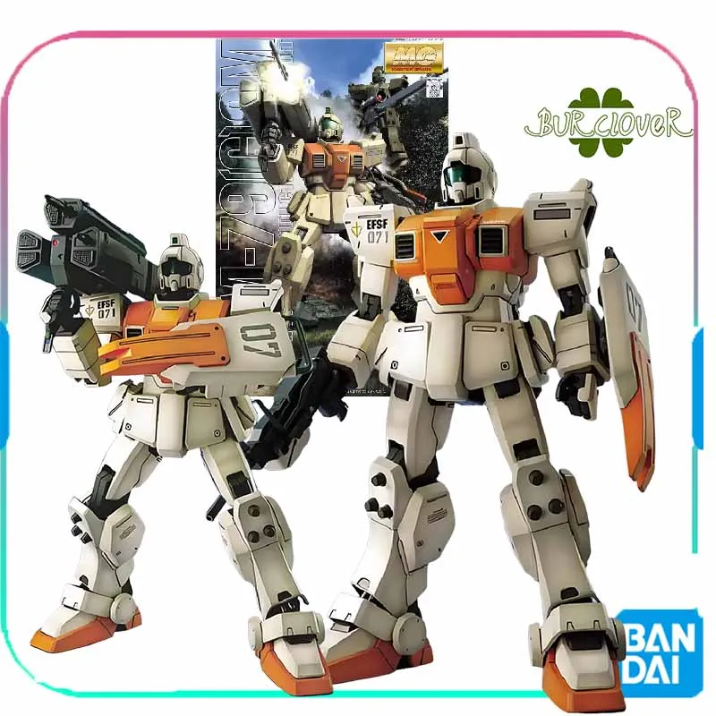 

Bandai оригинальная серия GUNDAM MG MG 1/100 RGM-79(G) GM аниме фигурка в сборе модель игрушки Коллекционная модель украшения подарки