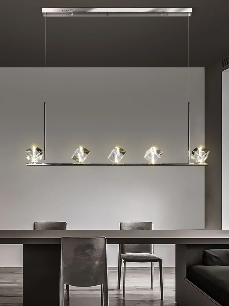 Crystal Hardware Chandelier Dinning Room Light Modern Ceiling Hanging Lamp Kitchen Island Italian Style Pendant Lights.