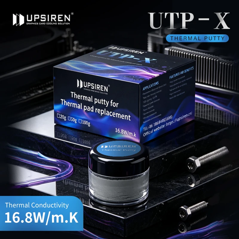 UPSIREN UTP-X Thermal Putty For VGA GPU IC Processor Rapid Cooling Thermal Pad/Heat Blocking Putty High Performance