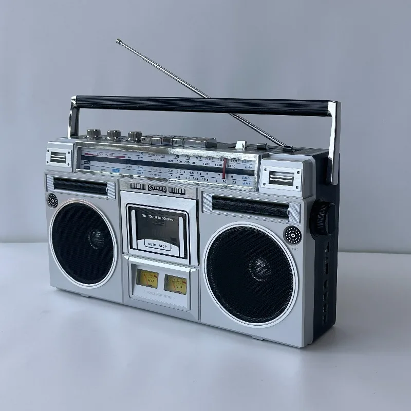 High quality retro radio recorder tape machine multi-function wireless bluetooth U disk card speaker desktop ornament gift