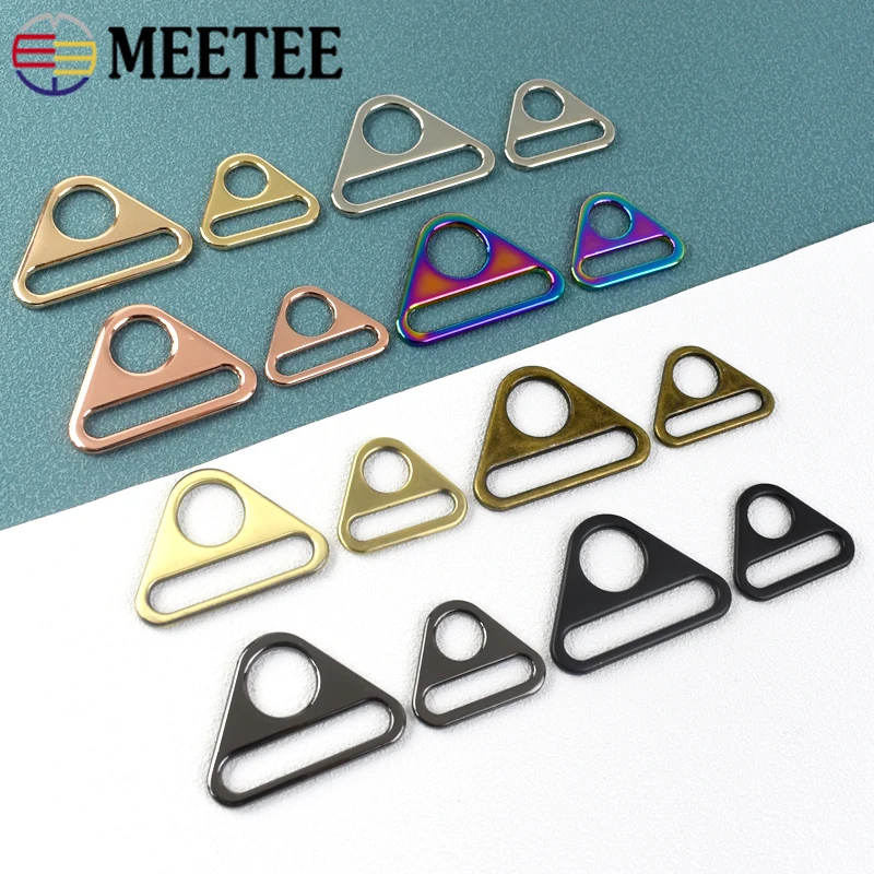 20Pcs 25/32/38/50mm Metal Buckles for Bra Anti-skid Belt Buckle Bikini Clasp Adjuster Button Webbing Hooks DIY Accessories