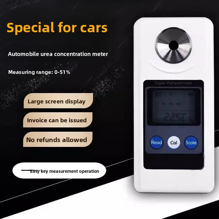 Digital Display Vehicle Urea Liquid Concentration Meter Electronic Detector DR605 Antifreeze Glass Water Freezing Point Meter