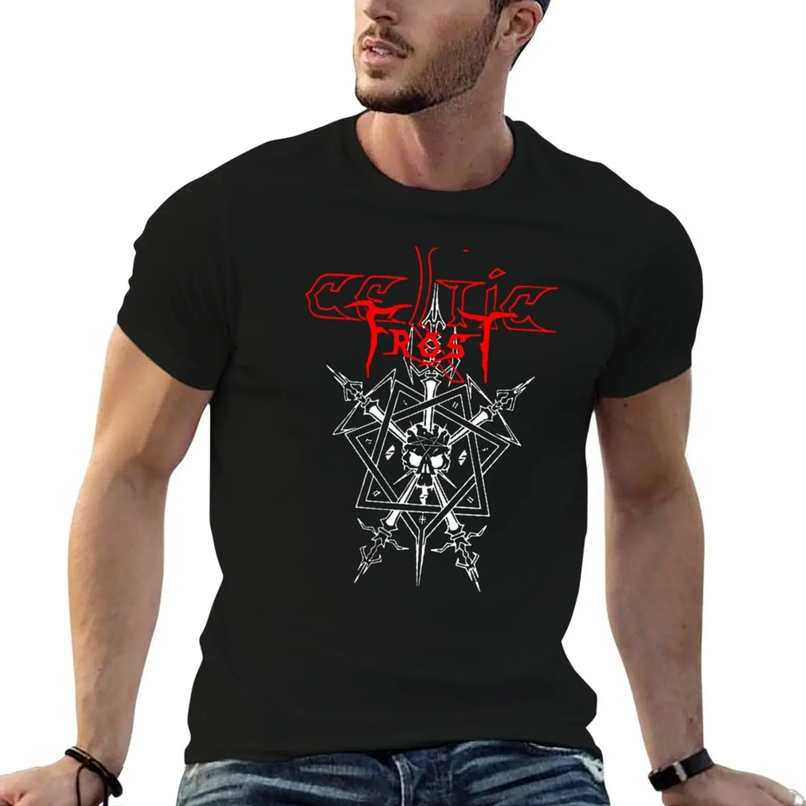 Celtic Frost T-Shirt quick drying vintage graphic tee plus size clothes customizeds mens clothing