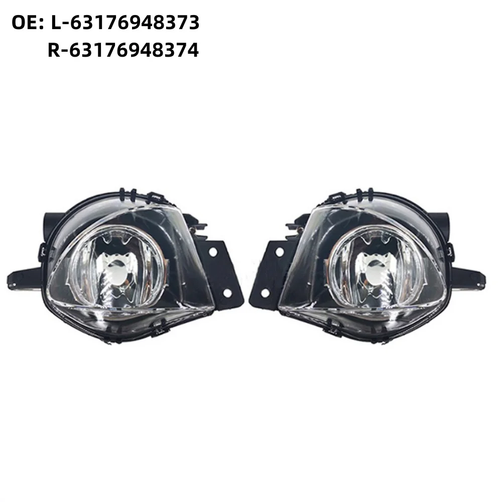

NEW Front Bumper LED Fog Light Lamp Cover No Bulb OE# 63176948373 63176948374 For BMW 3 Series E90 2004-2011 E91 2004-2012