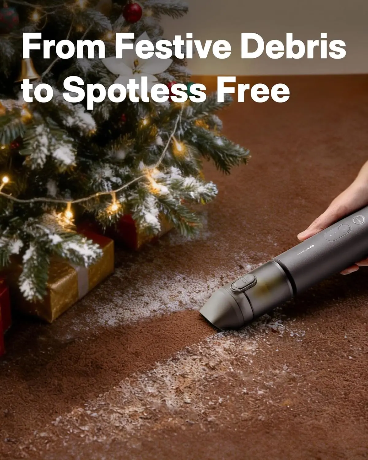 مكنسة كهربائية محمولة 4 في 1 لاسلكية مع شفط 20000 باسكال، منفضة هواء محمولة للسيارة والمنزل وتنظيف المكاتب