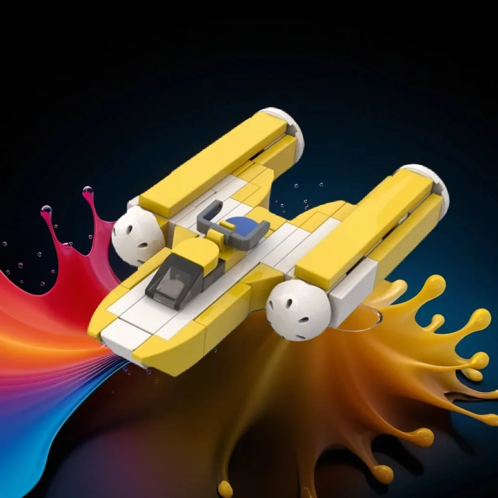 

62 шт. MOC Stars Warss микромасштаб Y-образный крошечный DIY модель строительные блоки игрушки на день рождения подарок