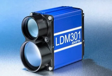 Jenoptik เซ็นเซอร์เลเซอร์ LDM301วัดได้ถึง3000เมตรและคำนวณความเร็วของวัตถุ RS-232ลิดาร์, RS-422, PROFIBUS, อินเตอร์เฟซ SSI