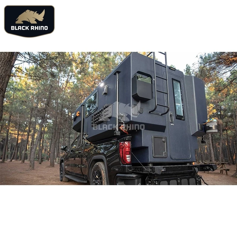 New Smart Pop up Hard Top Truck Camper for Pickup Slideon Pickup Bed Camper in Mini Truck Camper Truck Body