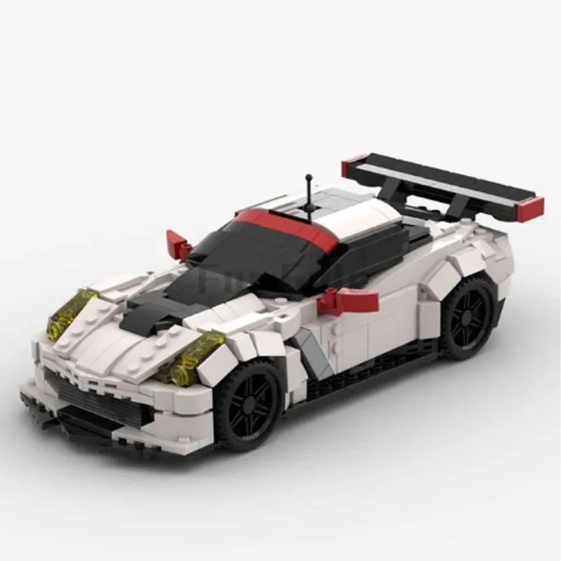 

MOC-9368 New Classic City Sports Car Racing Building Block Model 687 Parts Boy Children's Birthday Building Block Toy Gift