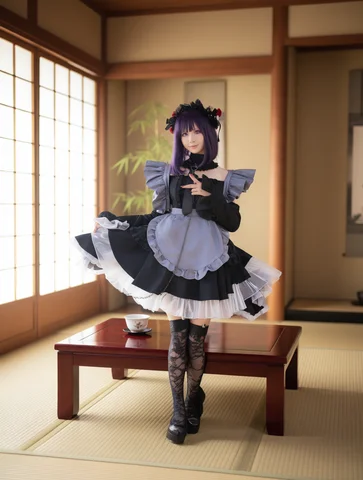 Anime My Dress Up Darling Marin Kitagawa Cosplay Costume Maid Cosplay Dress Halloween Kitagawa Marin Kuroe Shizuku Full Set