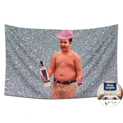 Gibby I Carly Flag Tapestry Man Cave Wall Flag for College Dorm Cave Funny Quotes Vivid Color 4 Brass Grommets College Premium