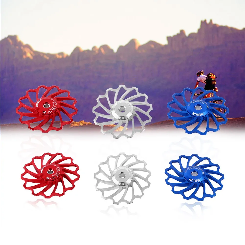 

Ceramic Pulley Aluminium Alloy Rear Derailleur Roller Part Accessory For MTB Alloy Rear Derailleur