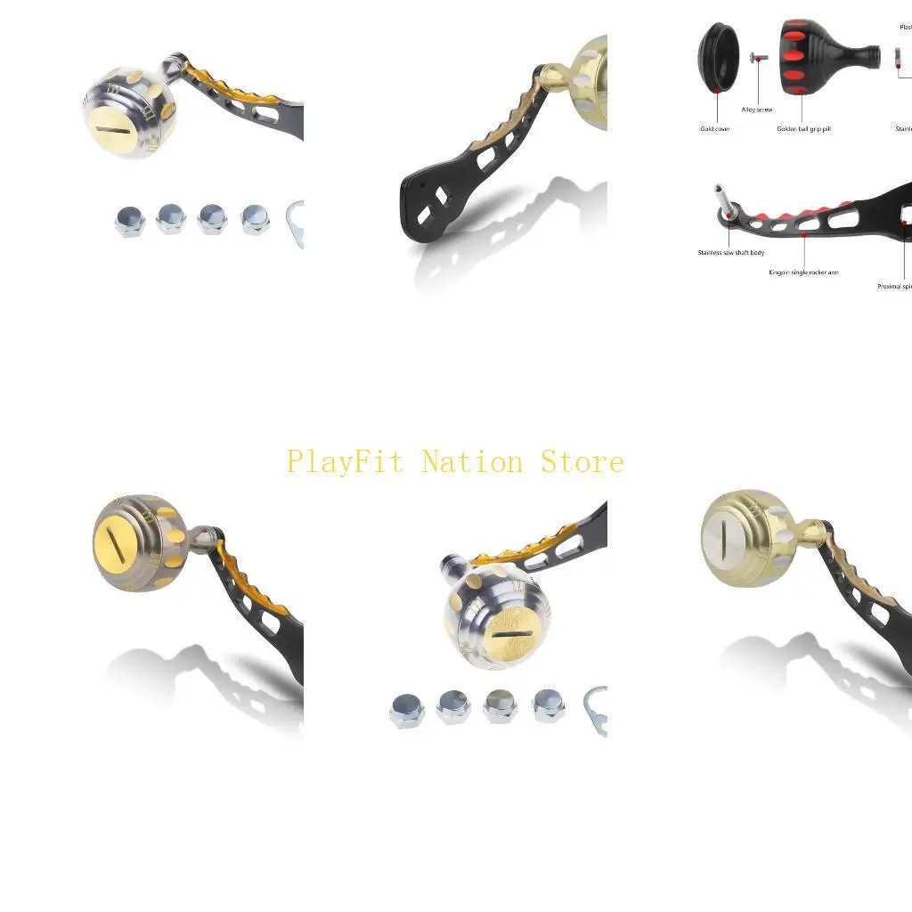 

242F одиночные рыболовные катушки, сменная ручка, катушки для приманки, силовая ручка, спиннинговые катушки, ручка, алюминиевый