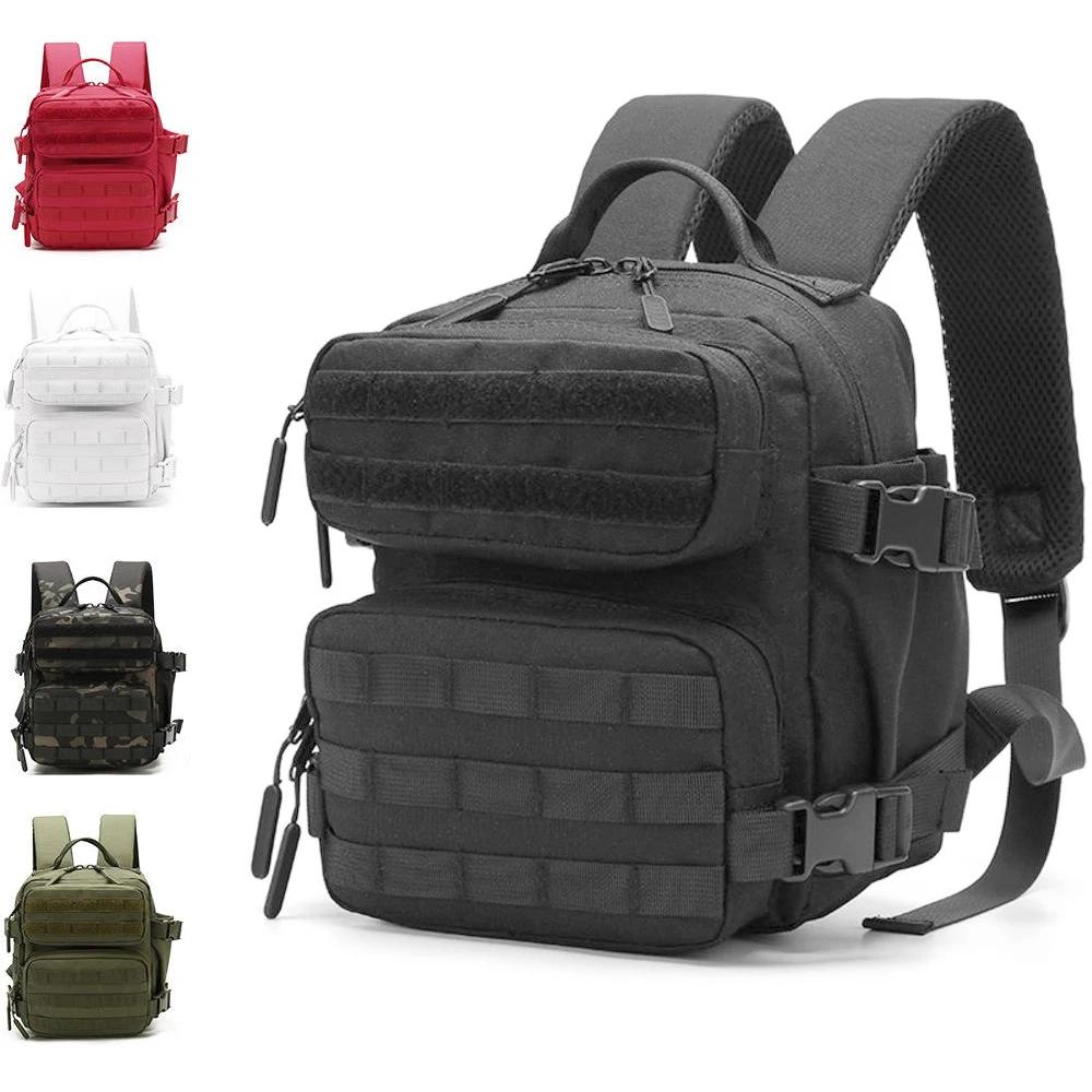 ISKYBOB Mini Tactical 9L Backpack Camping Gym Backpack Men Women Outdoor Small Bag Daily Fitness Cycling Hiking Backpack New