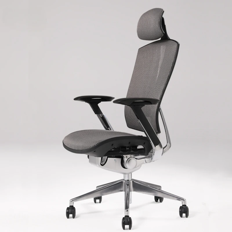 The computer chair can be lifted and lowered for household use, which is simple, breathable, and comfortable for office owners