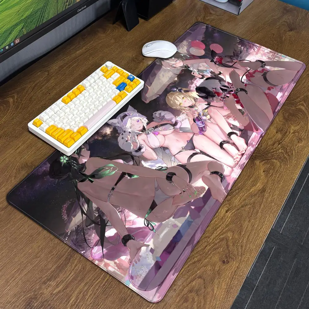 Bodhi Wushushenghua Mouse Pad XXL Computer Accessories Large Keyboard Laptop Table Pad The New Product Gamer Gaming