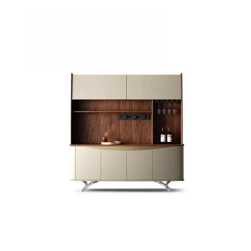 Charm Master, Solid Wood Side Cabinet, Large Flat Floor Dining Room Furniture Italian South American