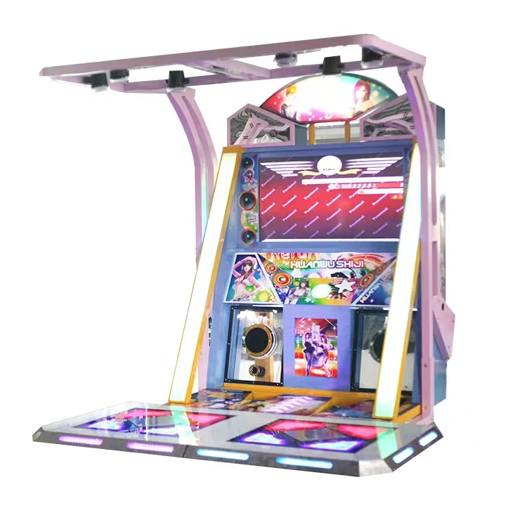 HD screen display simulator games machine dance dance revolution arcade machine