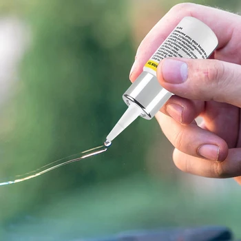 DIY กระจกรถยนต์ Cracked ซ่อมเครื่องมืออัพเกรด Auto Glass Repair Fluid Auto Window Scratch Crack คืนรถอุปกรณ์เสริม