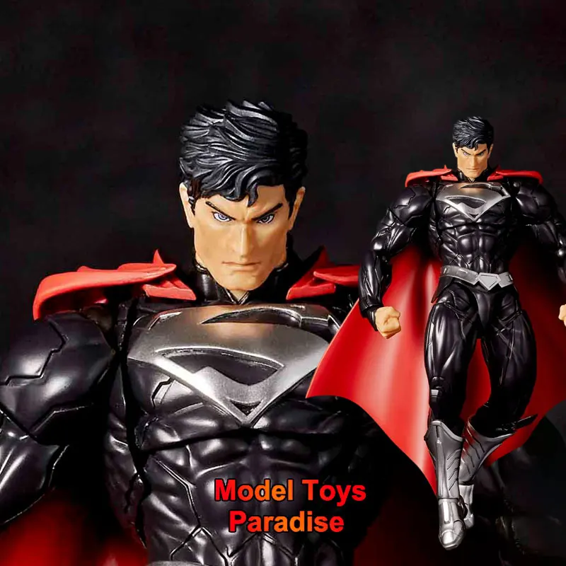 الأصلي 1/12 مقياس تحصيل اللعب الكلاسيكية الأسود بطل السوبر الرجال الجندي 6 بوصة عمل نموذج لجسم الهدايا #1