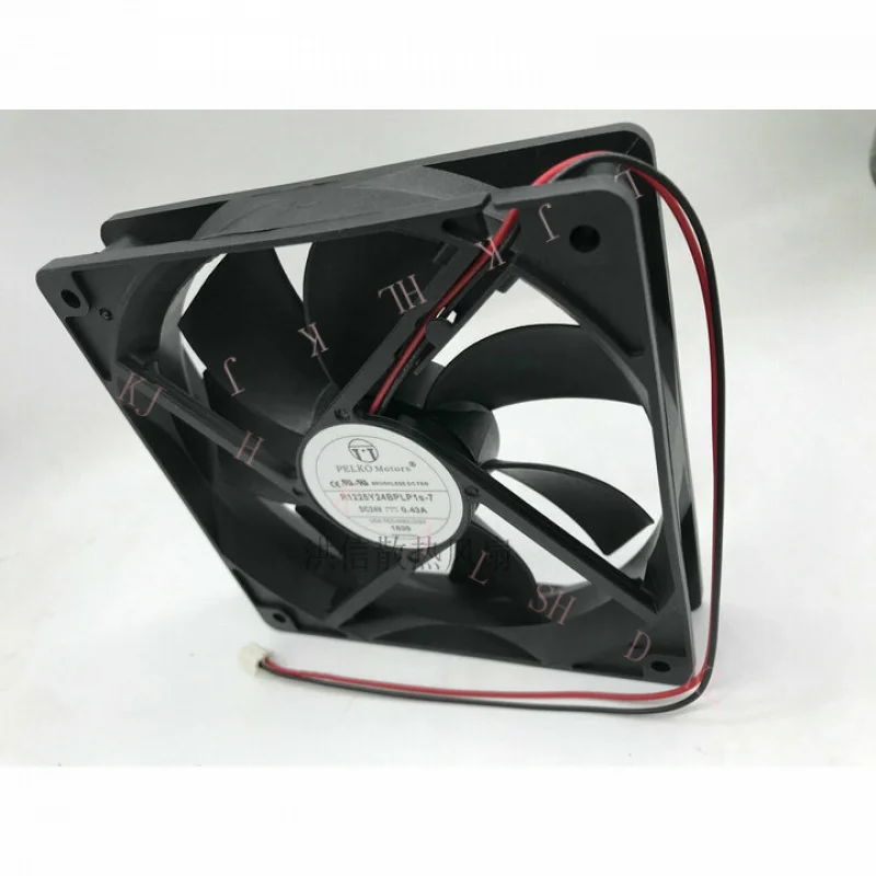 NN   for  PELKO Motors R1225Y24BPLP1s-7 24V 0.43A 12CM 12025 cooling fan