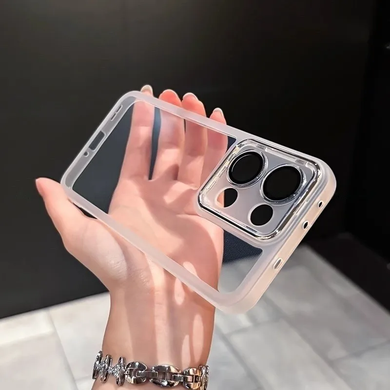 Suitable for OPPO Reno13 phone case transparent soft case Reno12 anti drop protective cover Reno11 protective case