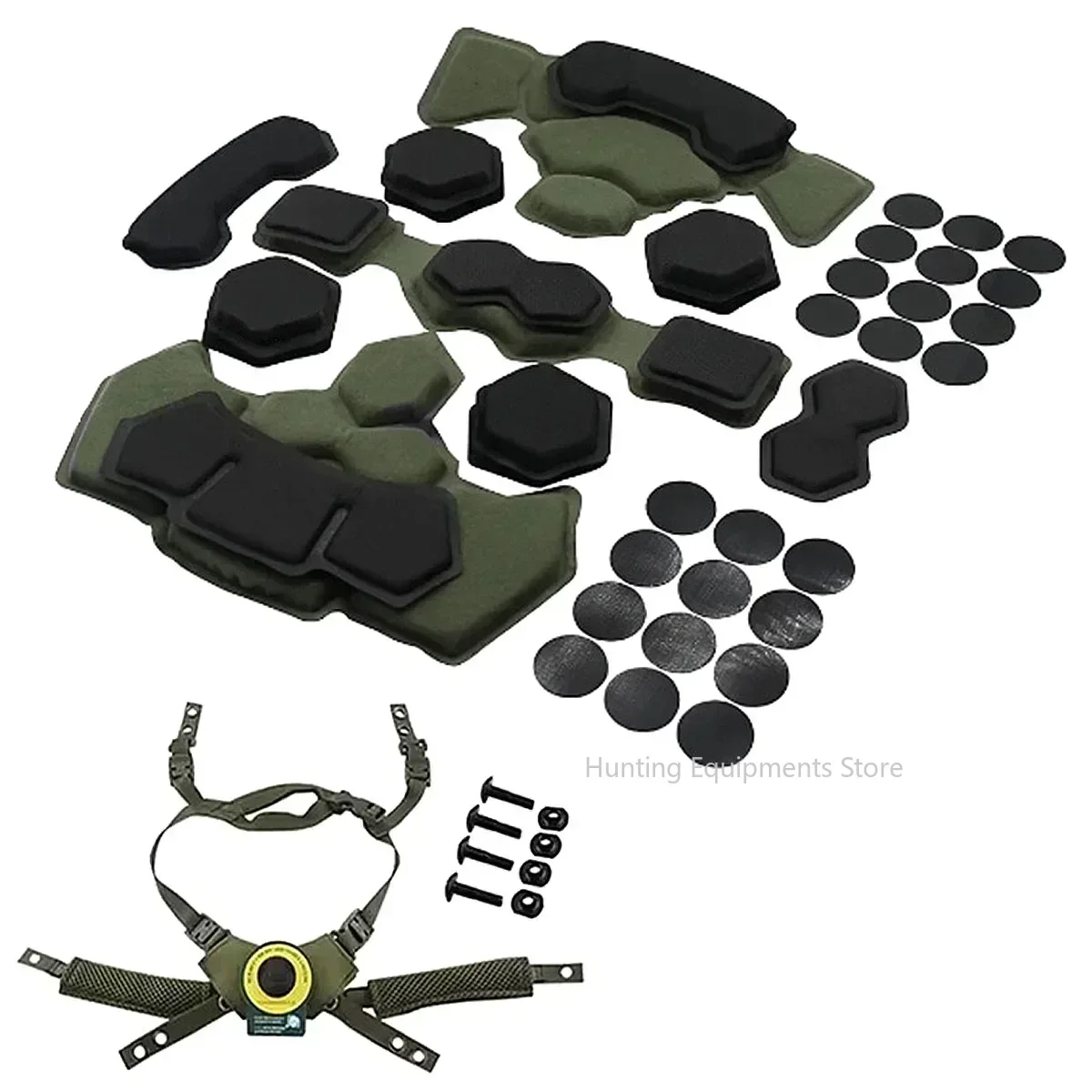 Tactical helmet pads Suspension System&Helmet Gen 4 Memory Foam Pad for Wendy FAST MICH Helmet Accessies