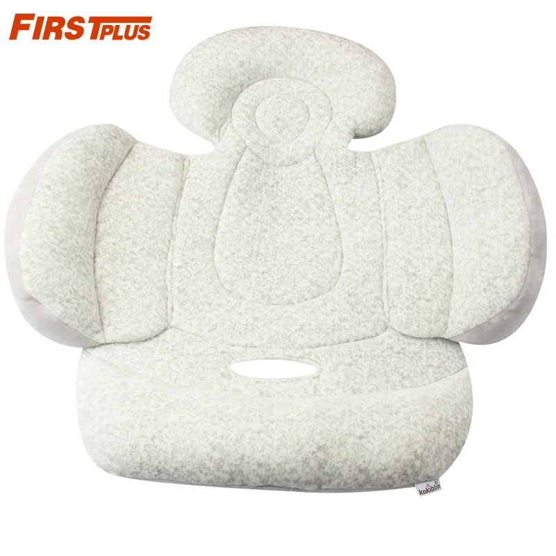 Infant Car Seat Insert Cotton Baby Stroller Liner Head Body Support Pillow Toddler Seat Pad Carseat Neck Support Cushion