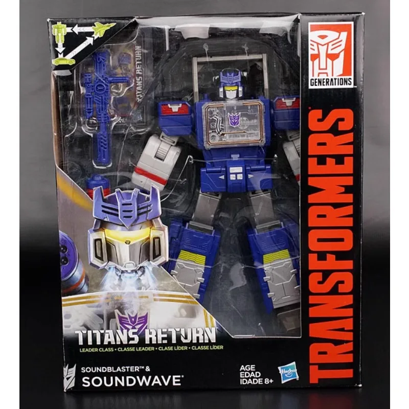 Auf Lager TAKARA TOMY Transformers Studio Series Spielzeug IDW Titan Returns Leader Warrior L-Level Soundwave Hobby Collection Geschenk