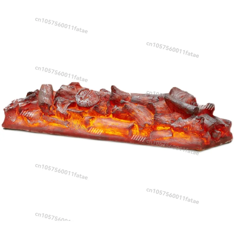 Fireplace Core Bare Carbon Decoration Ornamental Electric Fireplace Simulation Flame Light Restaurant Clubhouse Hotel