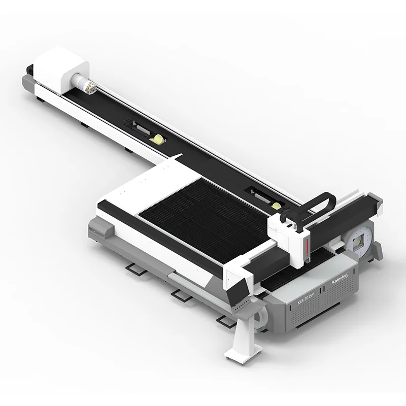 3015Y Large Ring Exchange Workbench - 6Kw Steel Metal Pipe Integrated Laser Pipe and Plate Cutting Machine