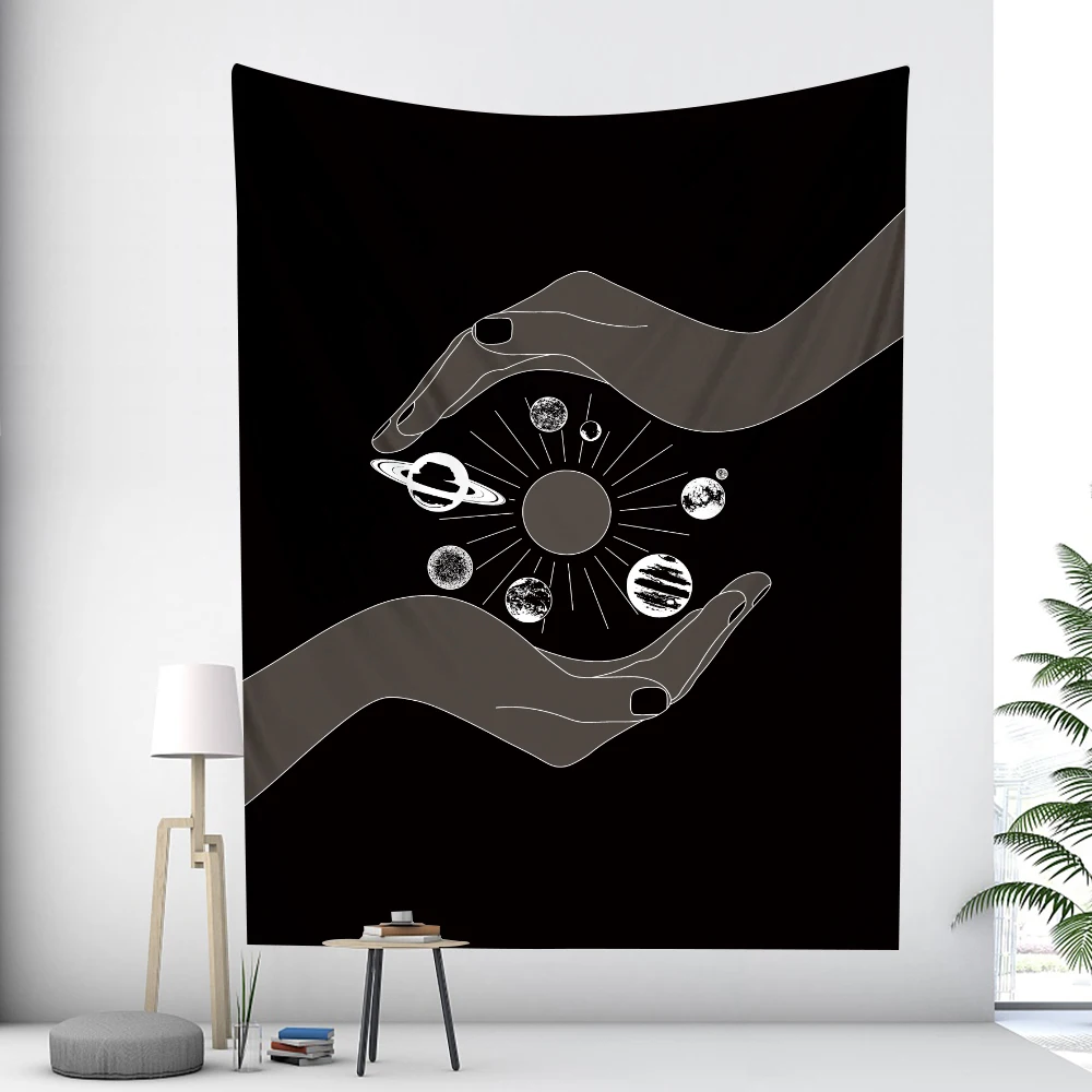 السحر التارو مشاهد مخدر ديكور المنزل الفن نسيج الهبي بوهو غرفة جدار ديكور الشاطئ منشفة ورقة