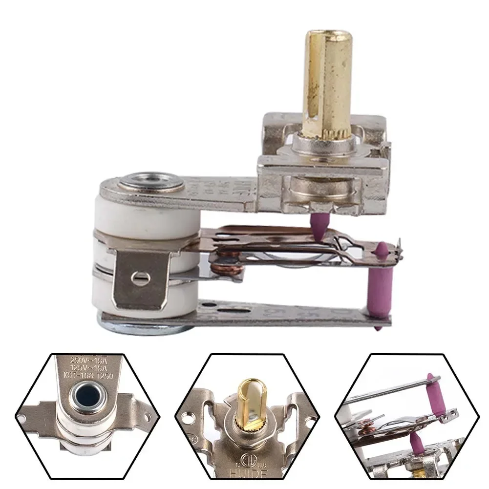 Bimetal Thermostat KDT 200 With Temperature Range Of 90°C/162°F Rated 16A/250VAC For Electric Irons Fryers And Toasters