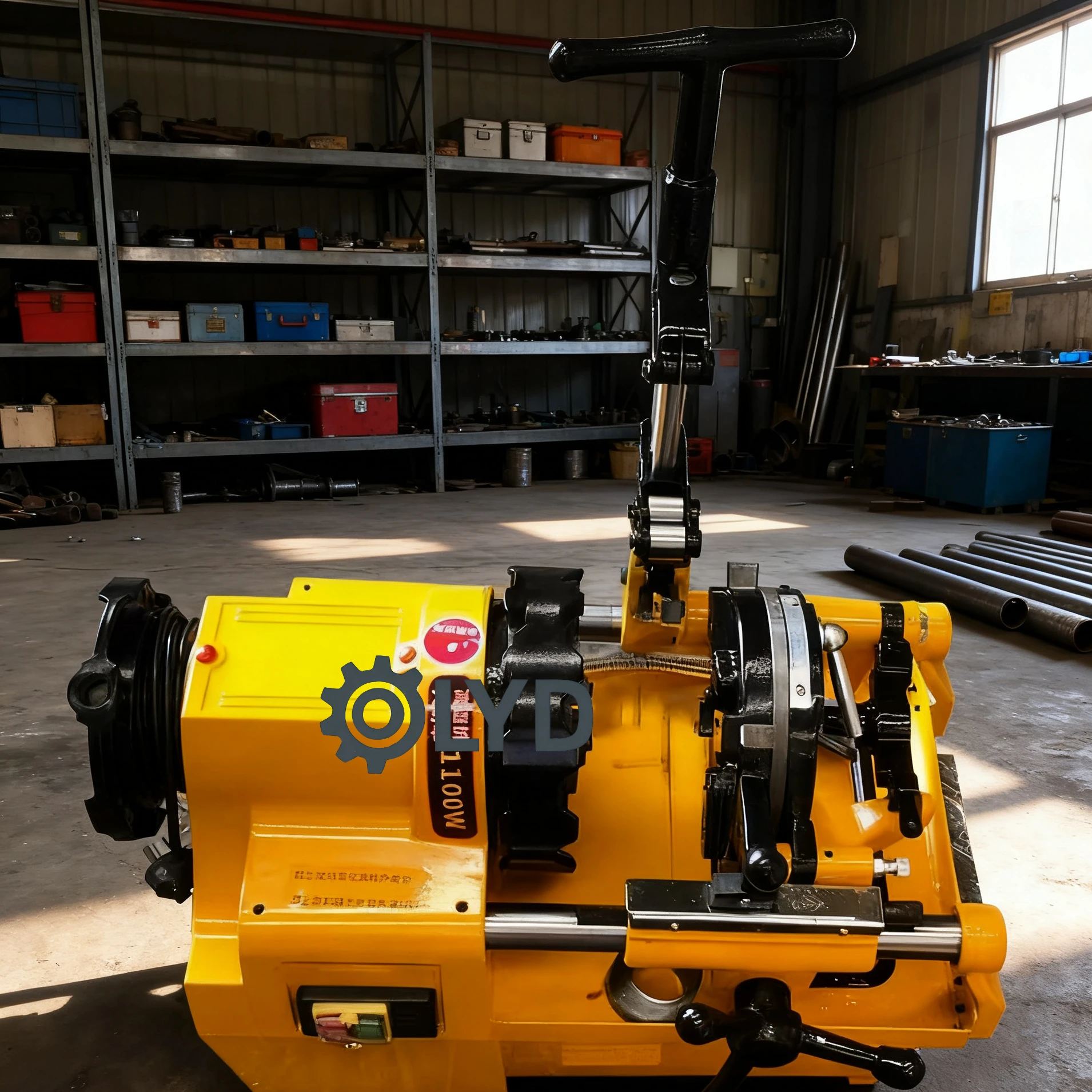 Electric Threading Machine Multi Functional Light Duty 2/3/4 Inch  Inch for Galvanized Water Pipe and Steel Pipe