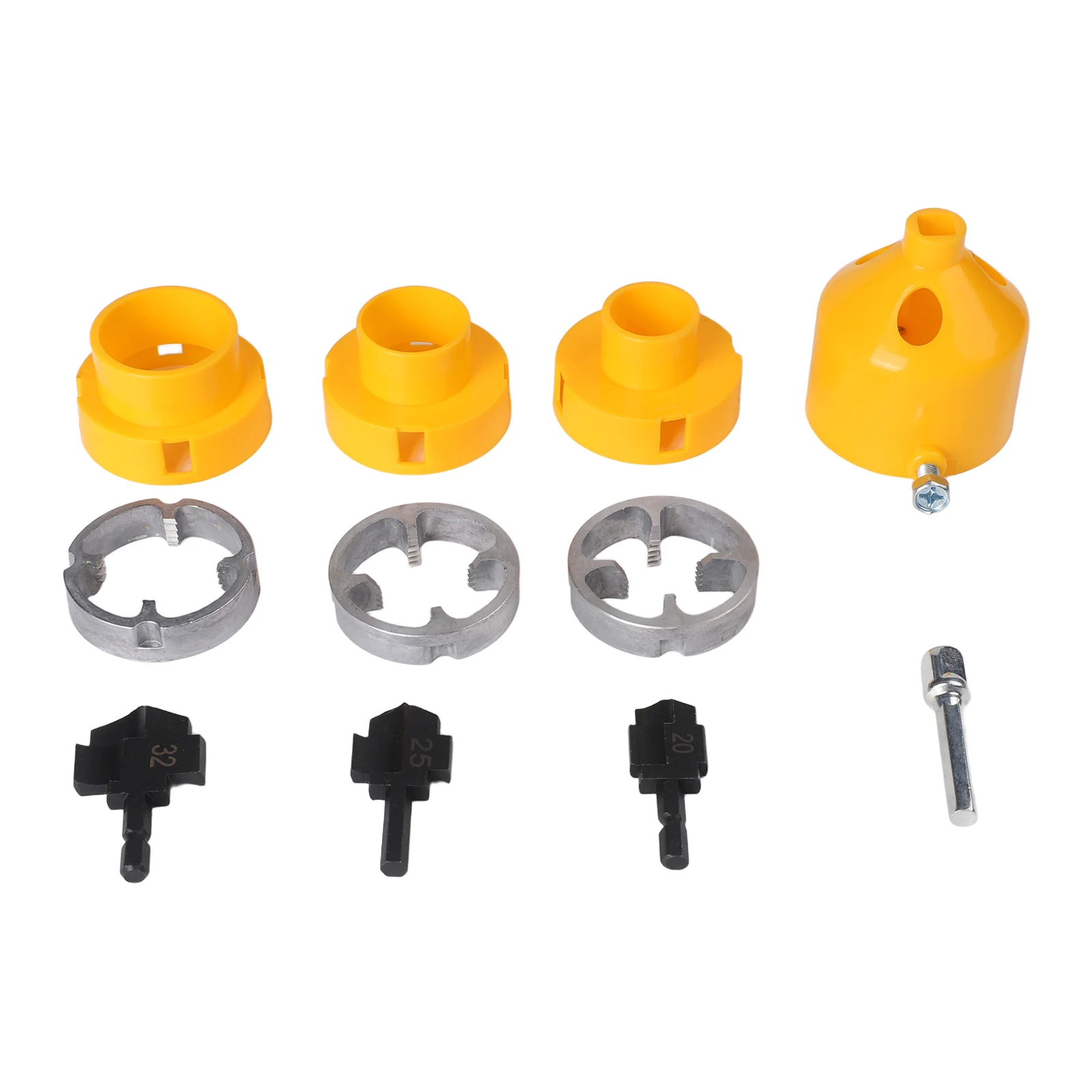 

Drill Punch PPR Drill Bit Home Improvement Plumbing Applications Pipe Threading Kit Convenient Buckle Mechanism