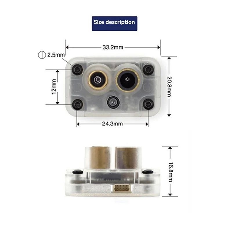 【NEW】Micoair MTF-01P Optical Flow & Lidar Sensor For Drones UAV Indoor Positioning Module Navigation Module Micolink-MTF-01P