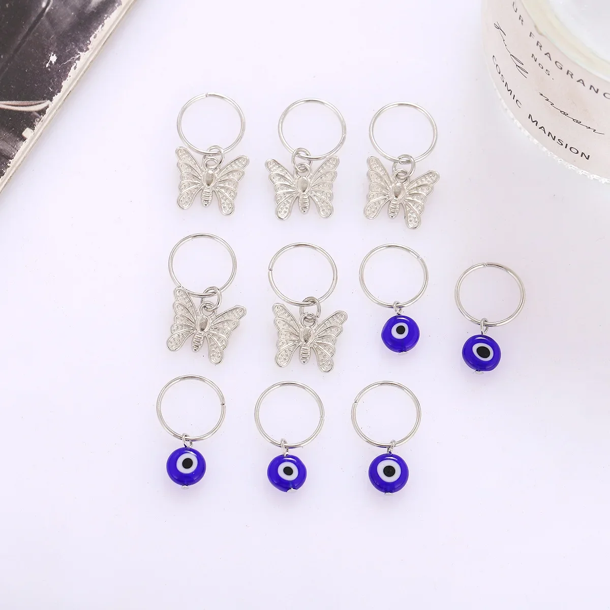 5/10 шт., заколки для волос в виде грязных косичек