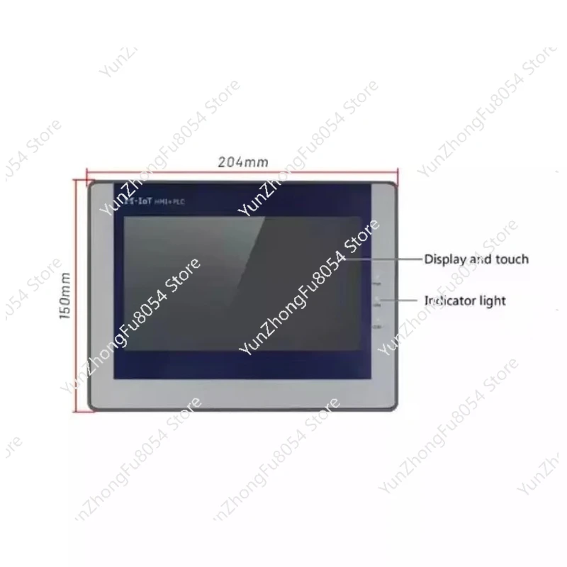 Human-Machine Interface Touch Screen Programmable Logic Controller Integrated Panel Support Remote