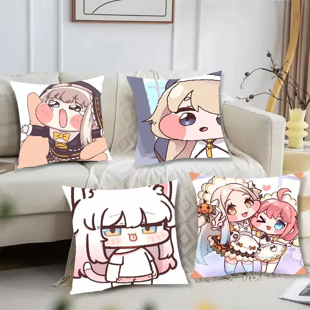 Popular Fashion Video Gaming T-TrickcalS Cushion Cover Decor Home Throw Pillow Covers For Couch Camping Pillow Cover Decorations