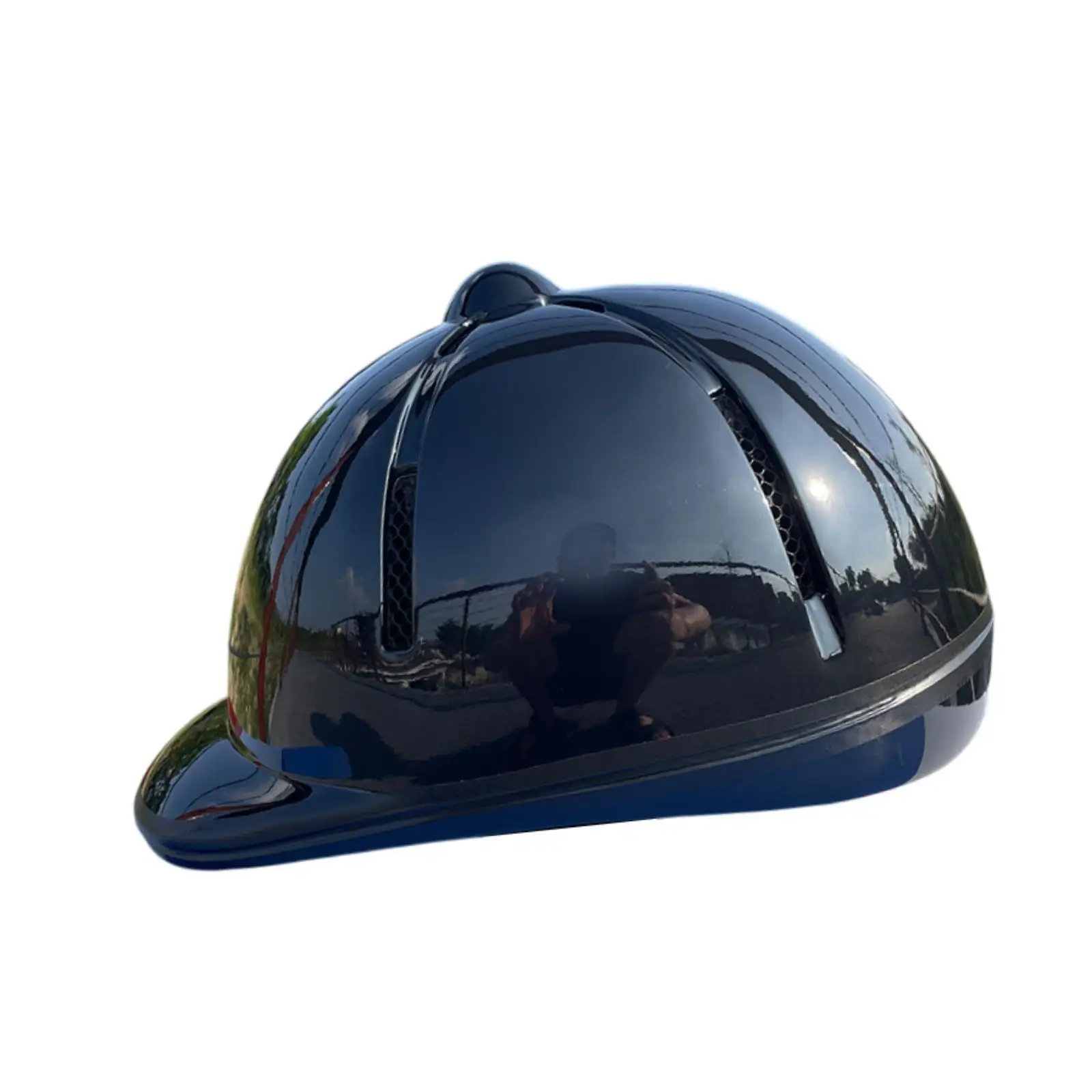 Kids Equestrian Helmet Riders Cap Bike Helmet Breathable Lightweight Comfortable Equestrian Hat for Outdoor Riding Cycling