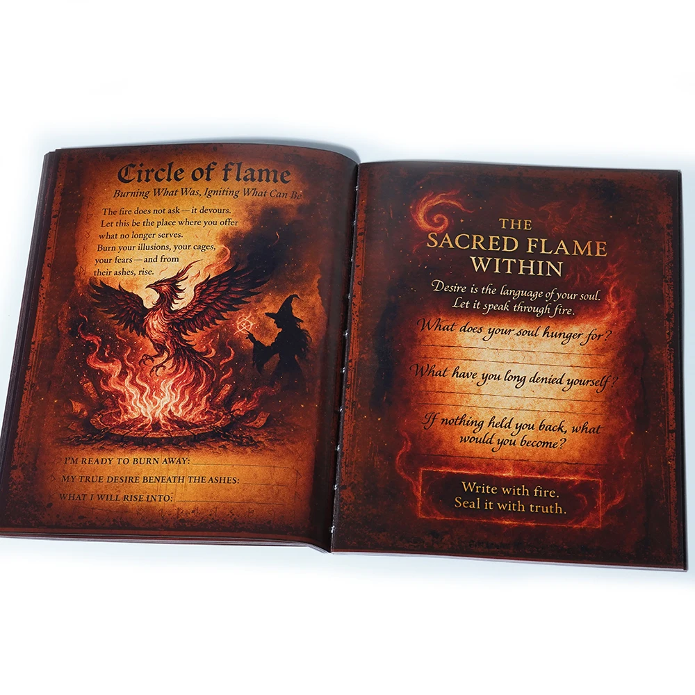 Das Heilige Labyrinth „A Witch's Self-Discovery Codex erkunden 74 Seiten Mystieal Self-Diseovery Shadow Work Grimoire Growth Work“.