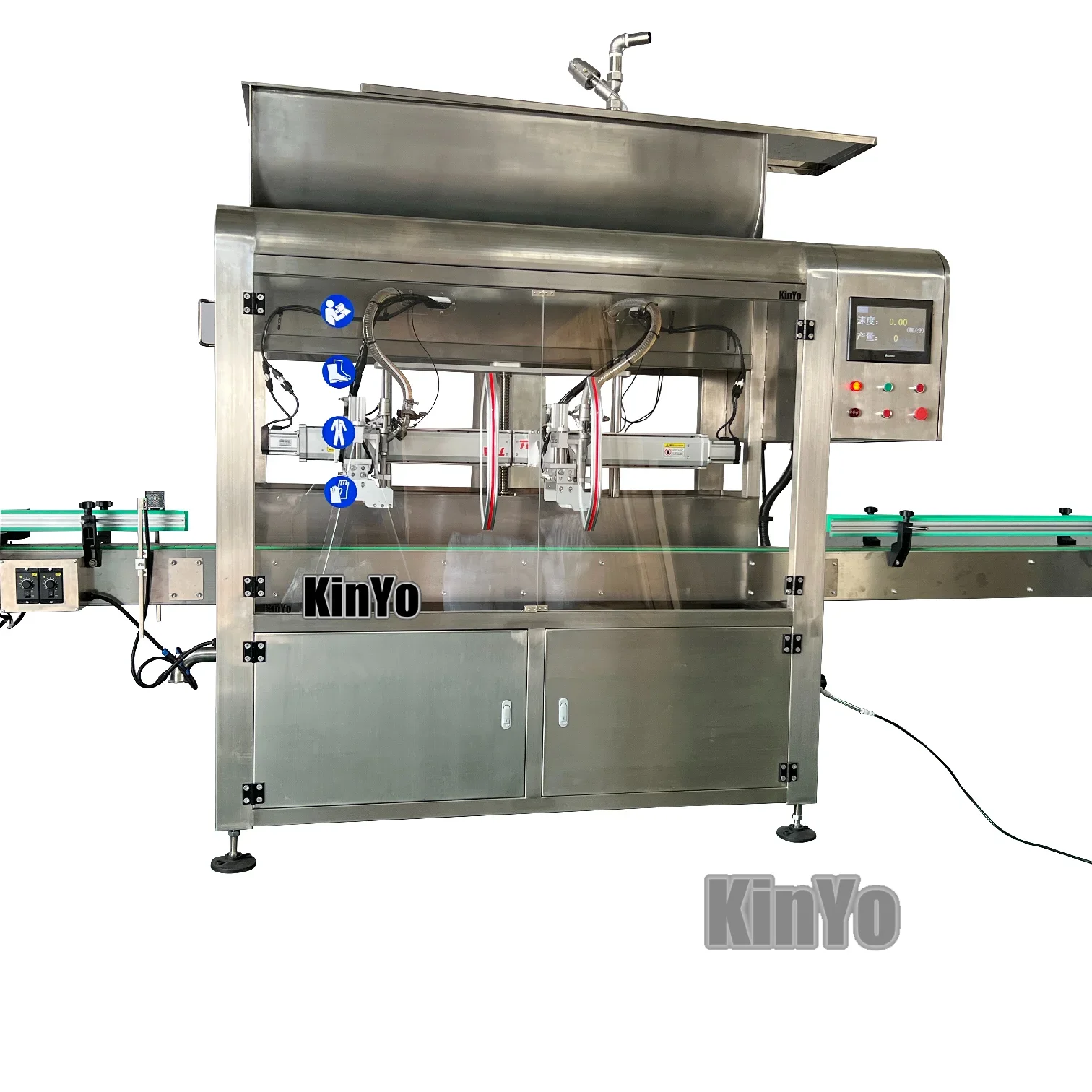 Automatic pneumatic continuous motion high viscous liquid Filling Machine shampoo jam cream honey bottle filling machine