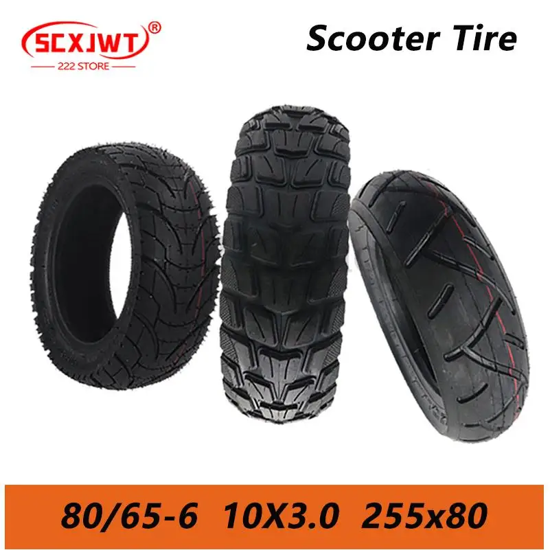 Electric Scooter Tire 10Inch 80/65-6 255x80 10X3.0Tyre for Inokim oxo Kugoo M4 G1 Dualtron VICTOR EAGLE Speedway 4 Zero 10X Bike