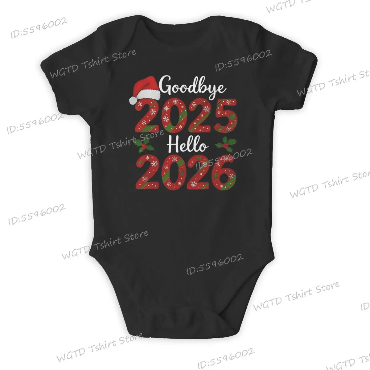 الأسرة مطابقة وتتسابق تي شيرت وداعا 2025 مرحبا 2026 عيد ميلاد سعيد الجرافيك المحملة أبي أمي الاطفال الملابس القطن رومبير الطفل