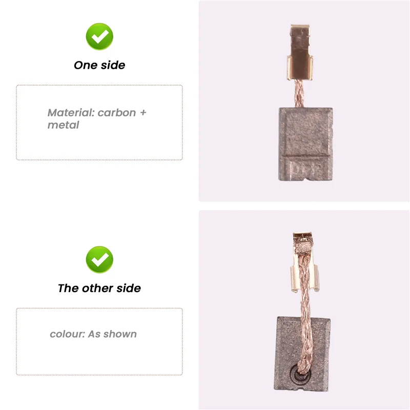 

AEA9-4Pcs Carbon Brushes For DTD146 DHP456 DHP458 BHP456 BDF446 BHP454 CB440 Cordless Electric Hammer Drilling Machine